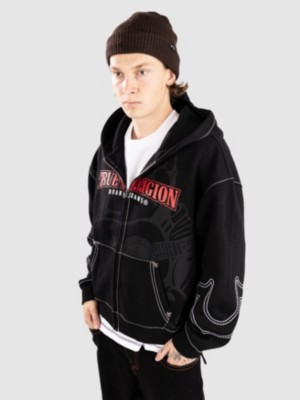 True Religion Cinched Big T Zip Hoodie - buy now | ID-769807